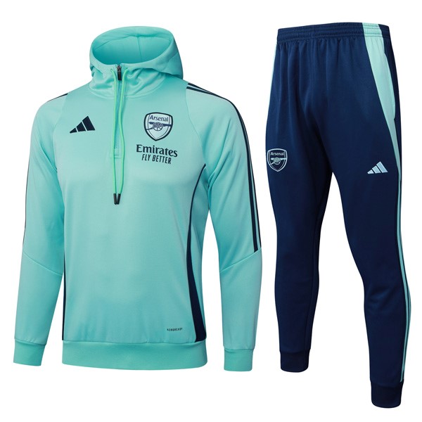 Chandal Con Capucha Arsenal 2025-26 Verde